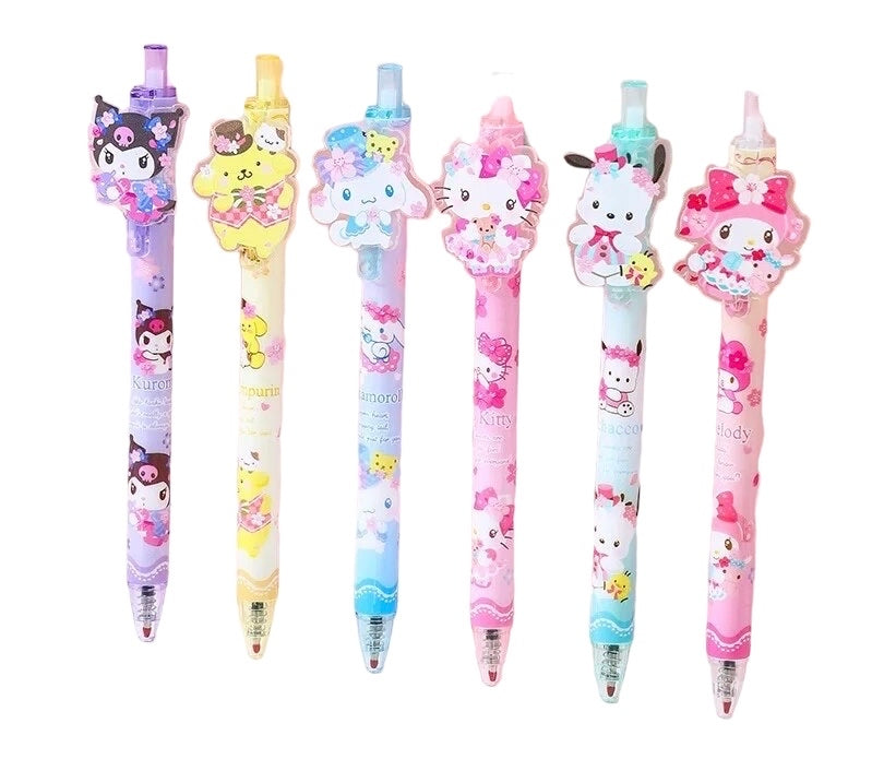 NEW! Cute Anime Festive Pens / HK Characters