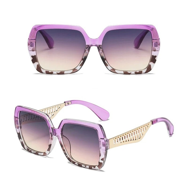 Retro Oversized Square Sunglasses