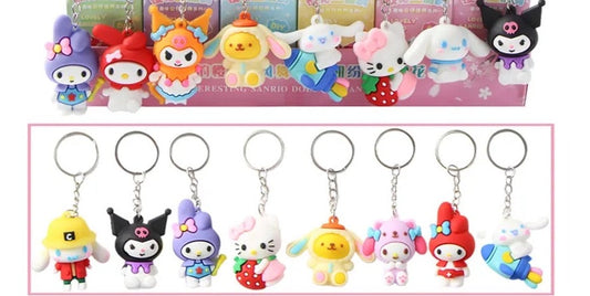 Cute Anime Keychain Gift