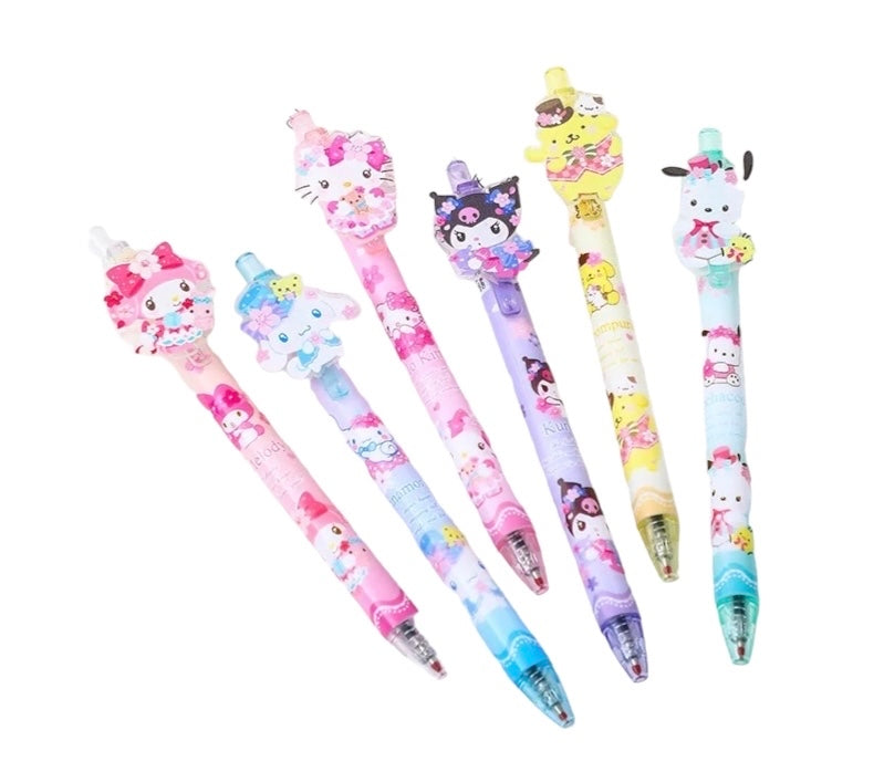 NEW! Cute Anime Festive Pens / HK Characters